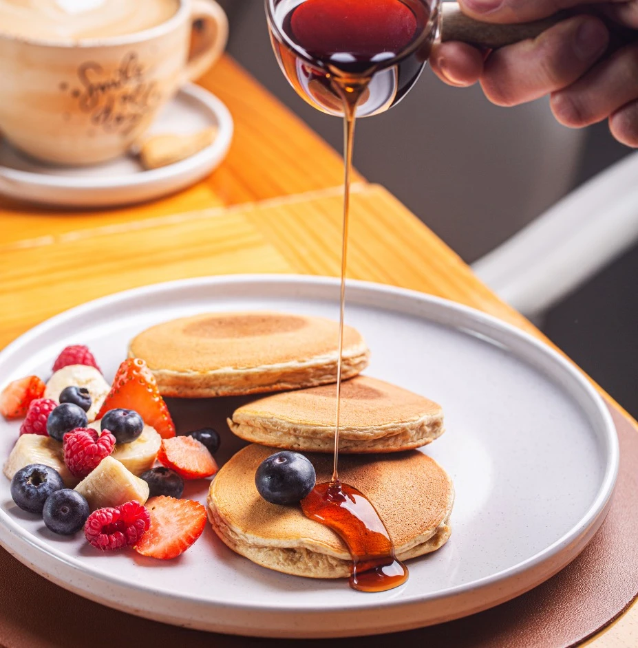 pancake sin azucar low carbs goodita